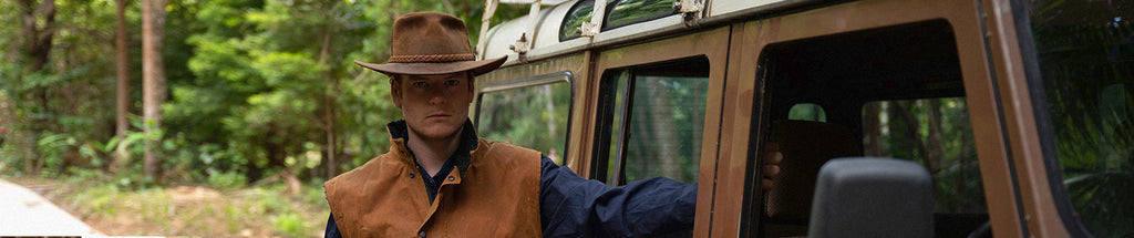 ALL LEATHER HATS