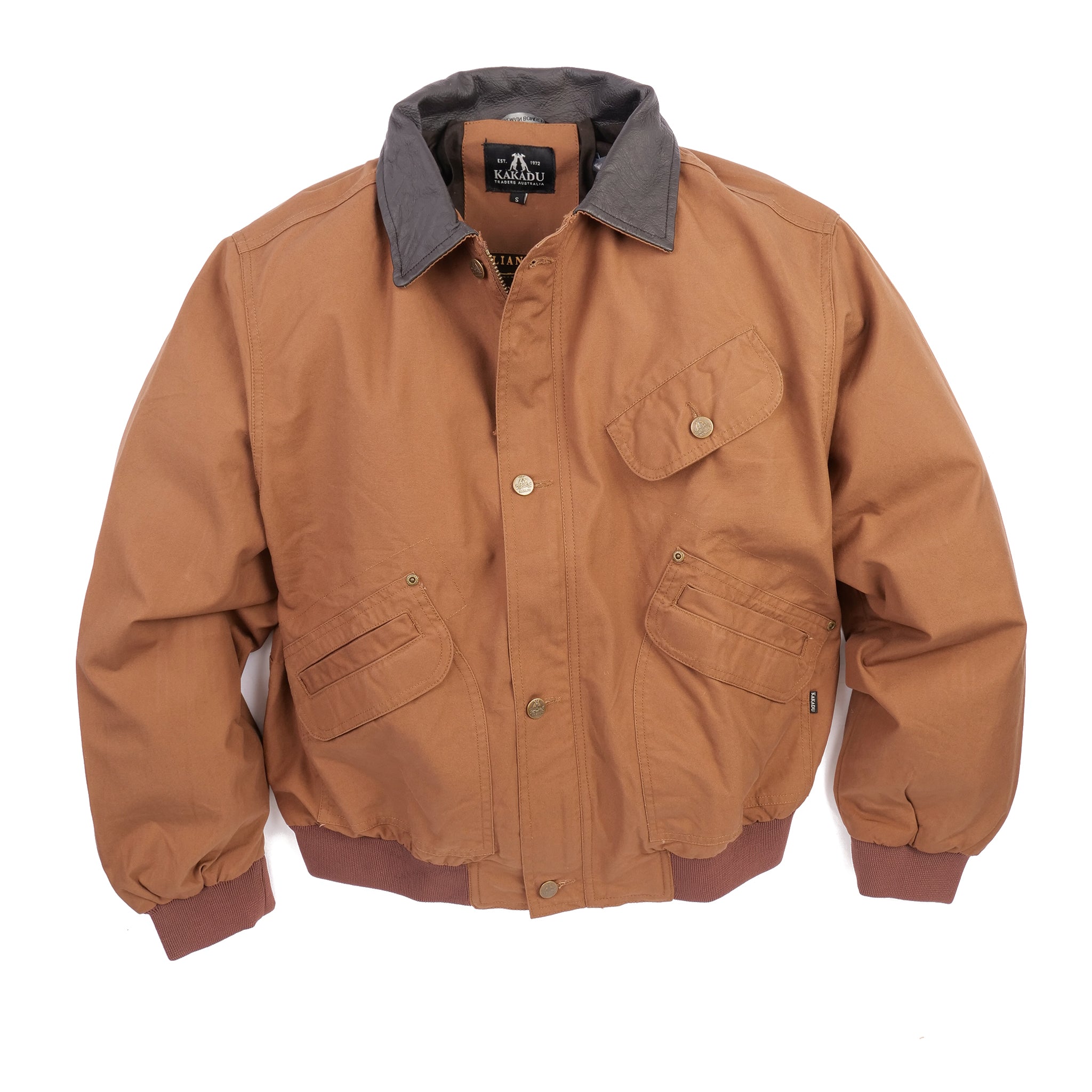 Shop Military Style Coat | Waxed Canvas Bomber Jacket Online