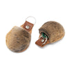 Joey Kangaroo  Fur Leather Keyring