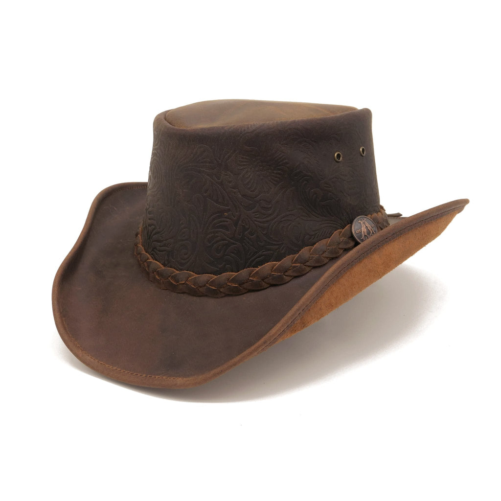 All leather hat on sale